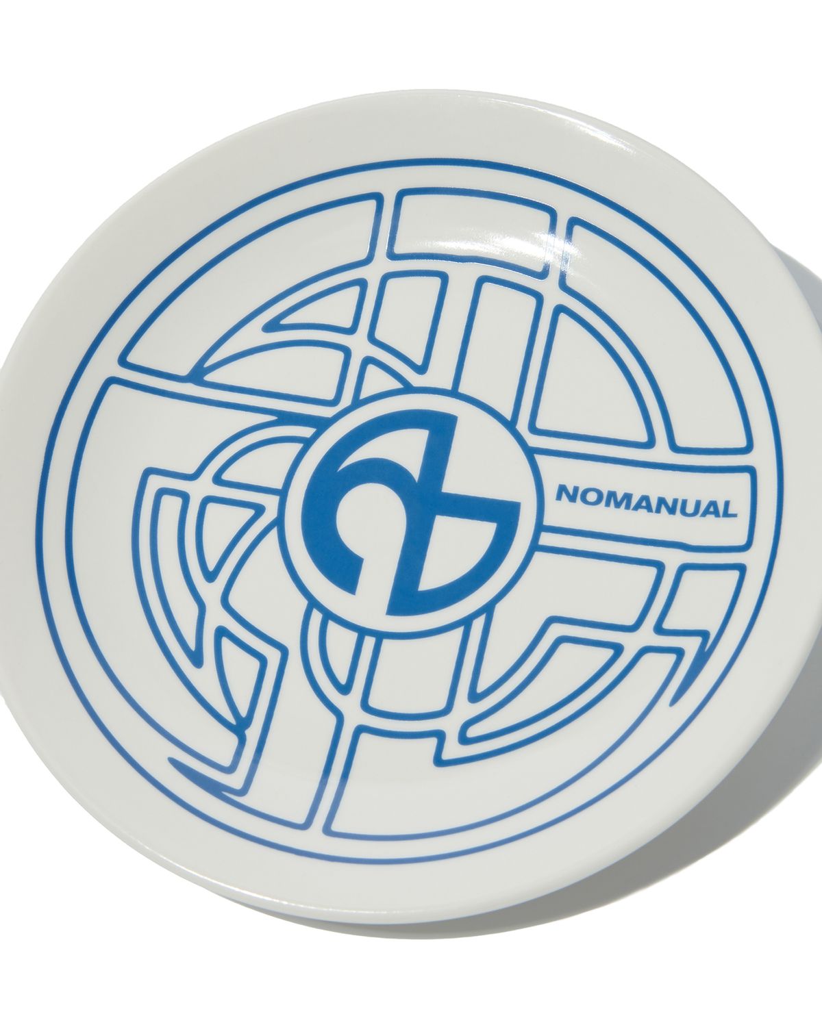 노매뉴얼(NOMANUAL) GRAPHIC DISH & MUG CUP SET - WHITE