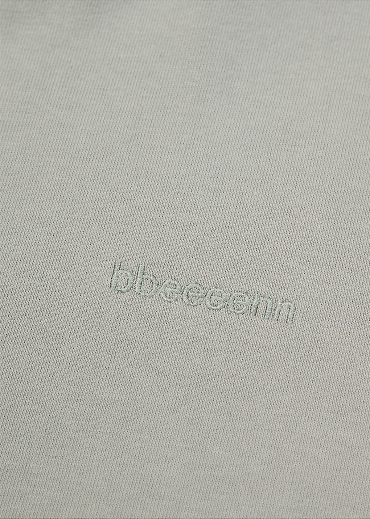벤(BBEEEENN) 로고 하프 T_그레이