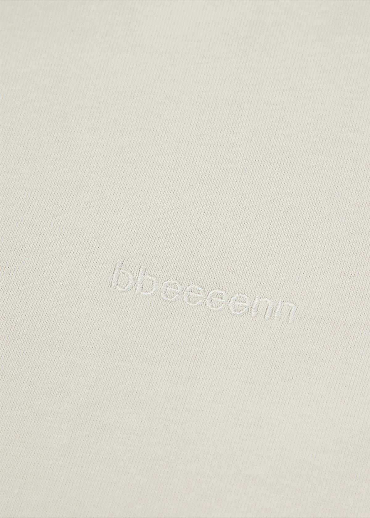 벤(BBEEEENN) 로고 하프 T_에크루