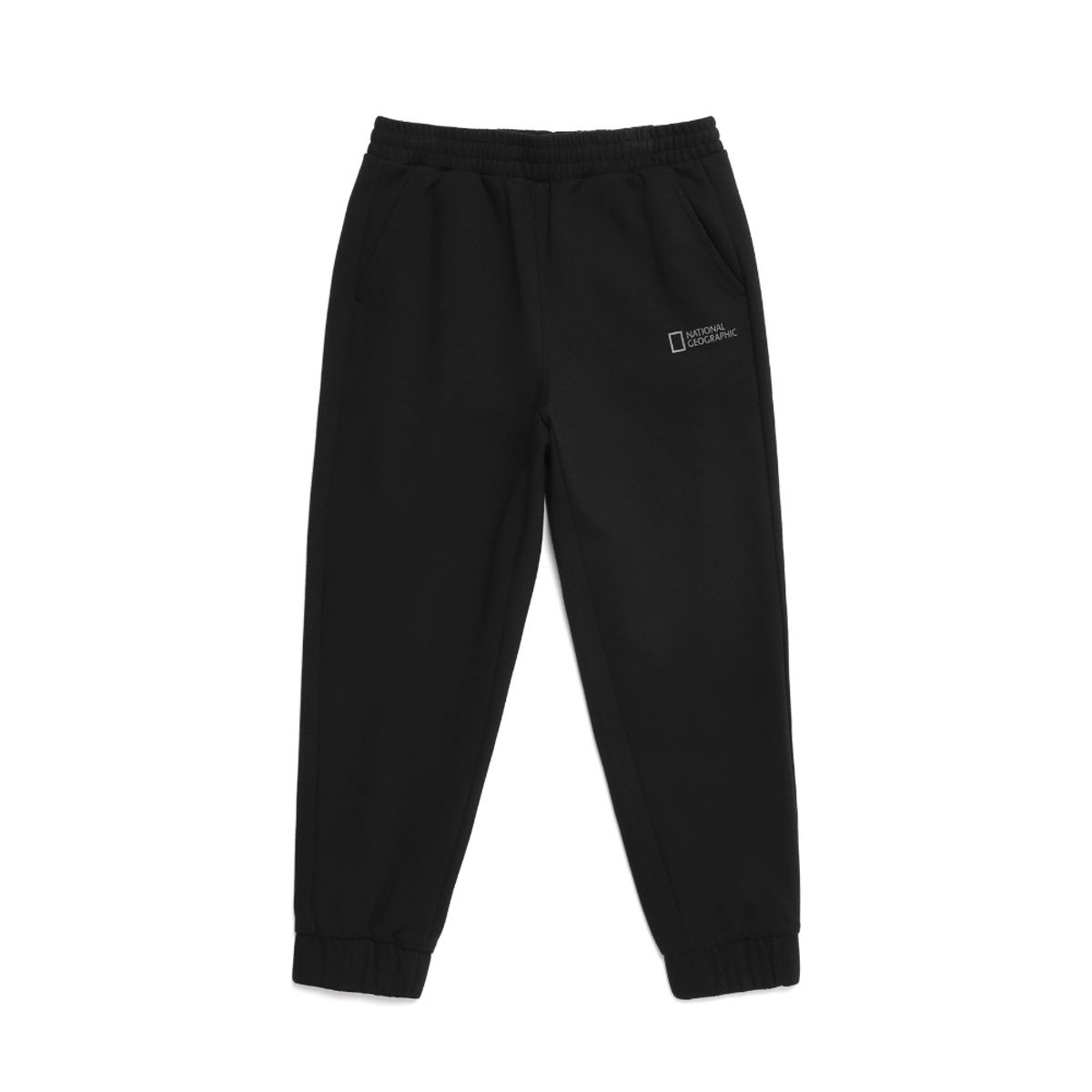 내셔널지오그래픽 키즈(NATIONAL GEOGRAPHIC KIDS) K223UPB810 키즈 오버핏 맨투맨/팬츠 셋업 CARBON BLACK