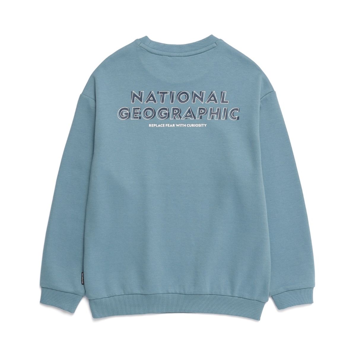내셔널지오그래픽 키즈(NATIONAL GEOGRAPHIC KIDS) K223UPB810 키즈 오버핏 맨투맨/팬츠 셋업 G MINT