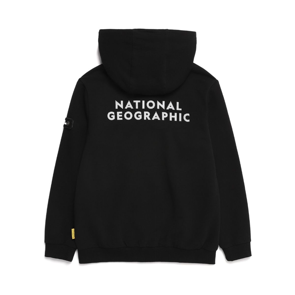 내셔널지오그래픽 키즈(NATIONAL GEOGRAPHIC KIDS) K223UFT910 베이직 후디 트레이닝 풀집업 CARBON BLACK