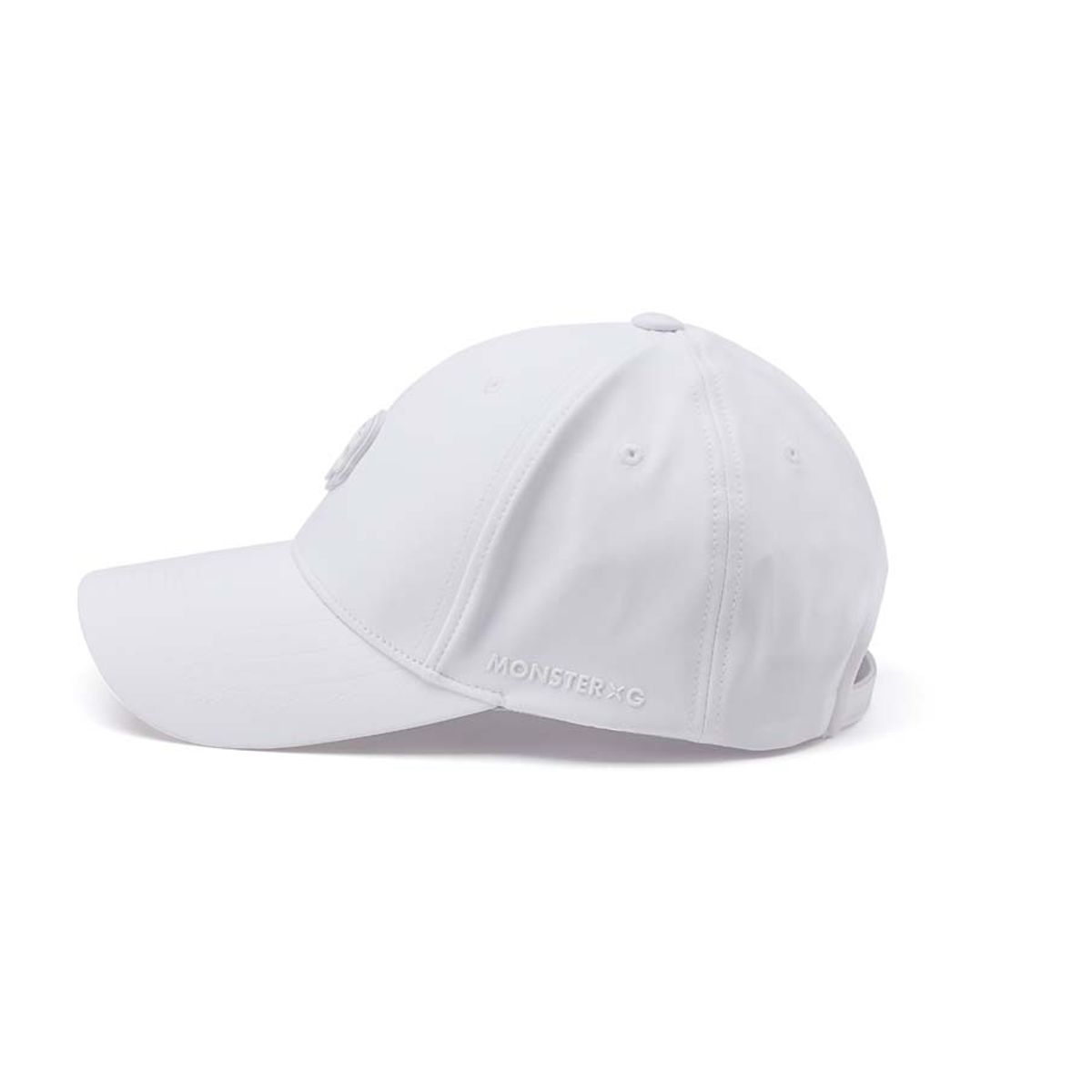 몬스터지(MONSTER G) 골프 & 데일리 스포츠 볼캡 화이트 MC22BW-73
