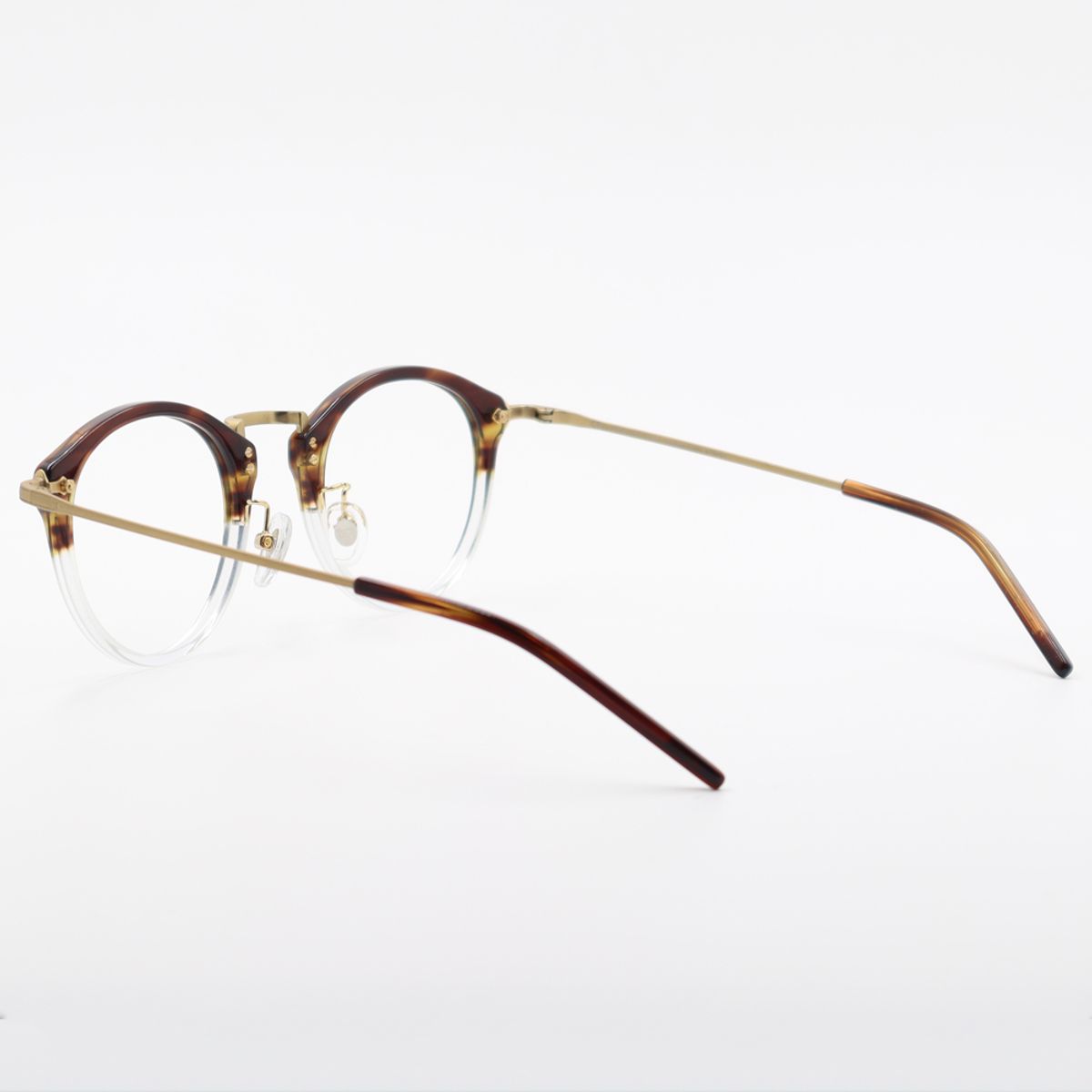 알로아이웨어(ALO EYEWEAR) [ALO:CTZEN] 베네치아 클래식 콤비 안경테 CI9712B 1814G 투톤 브라운 투명/골드