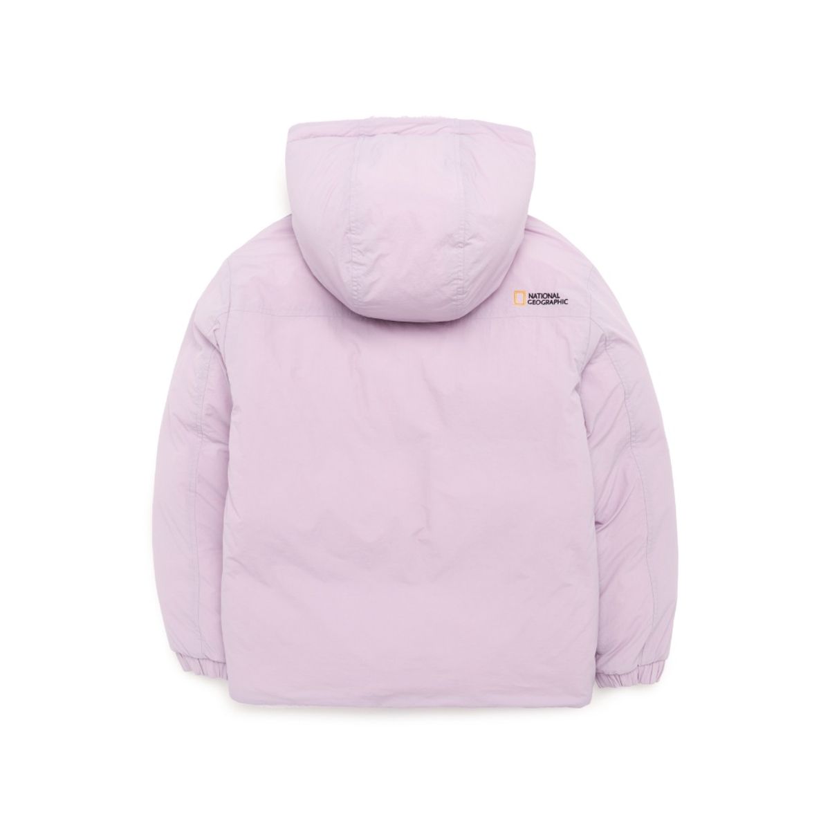 내셔널지오그래픽 키즈(NATIONAL GEOGRAPHIC KIDS) K224UDW950 플리스 리버시블 숏 다운 점퍼 LAVENDER