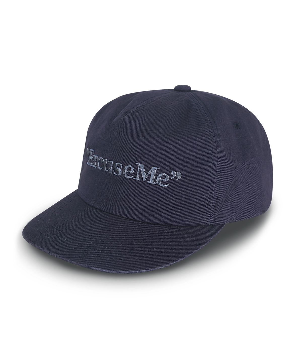 그램 아운스 파운드(GRAM OUNCE POUND) Excuse Me 5-Panel Cap_Washed Navy