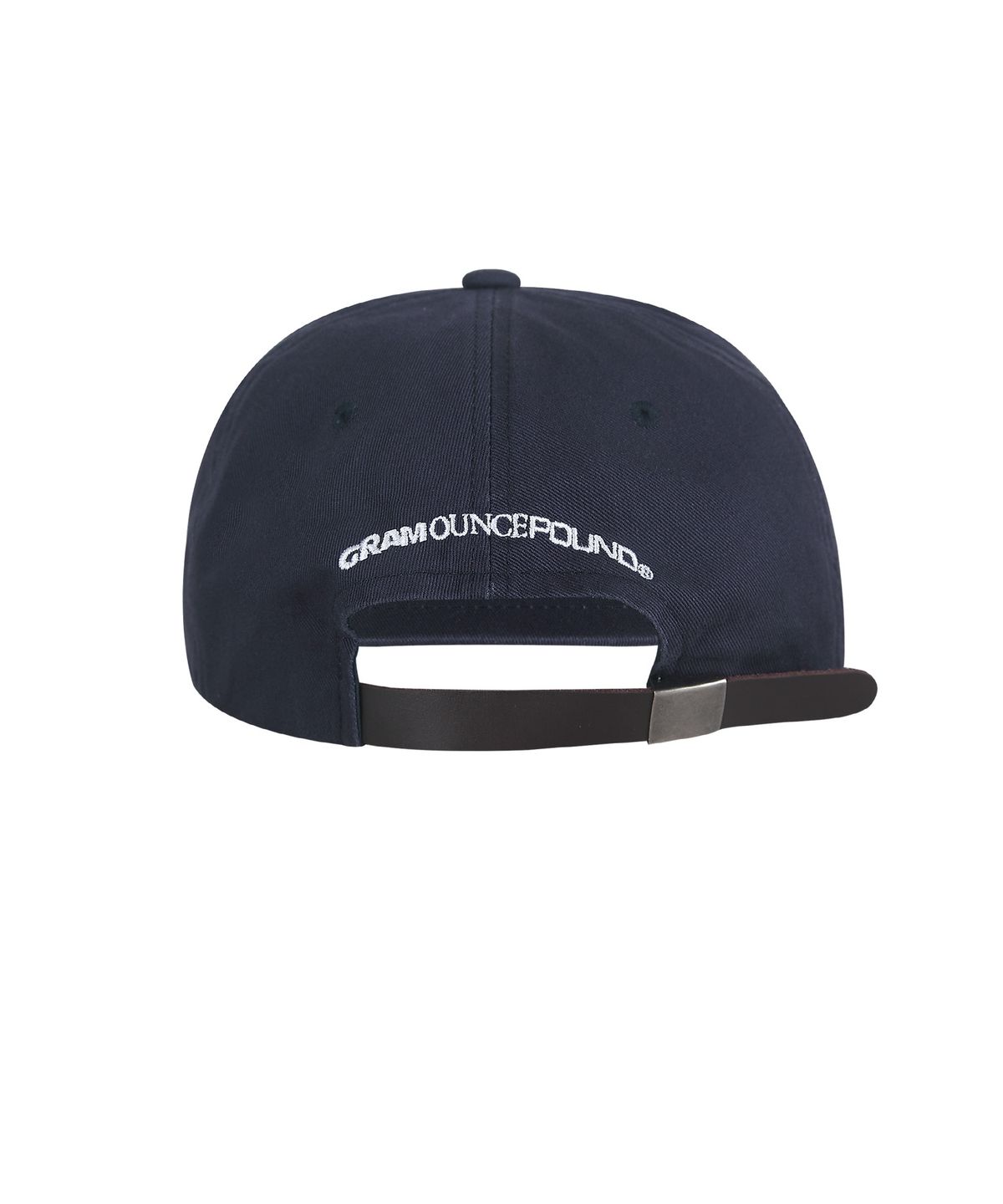 그램 아운스 파운드(GRAM OUNCE POUND) Excuse Me 5-Panel Cap_Washed Navy