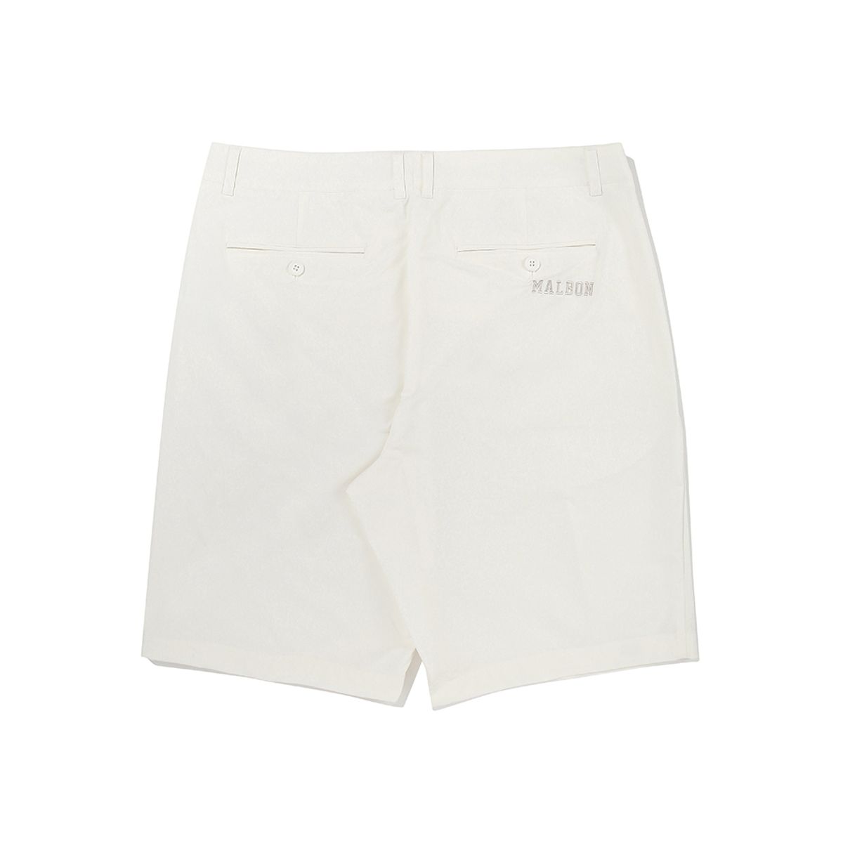 말본 골프(MALBON GOLF) 말본 핀턱 숏팬츠 WHITE (MAN)