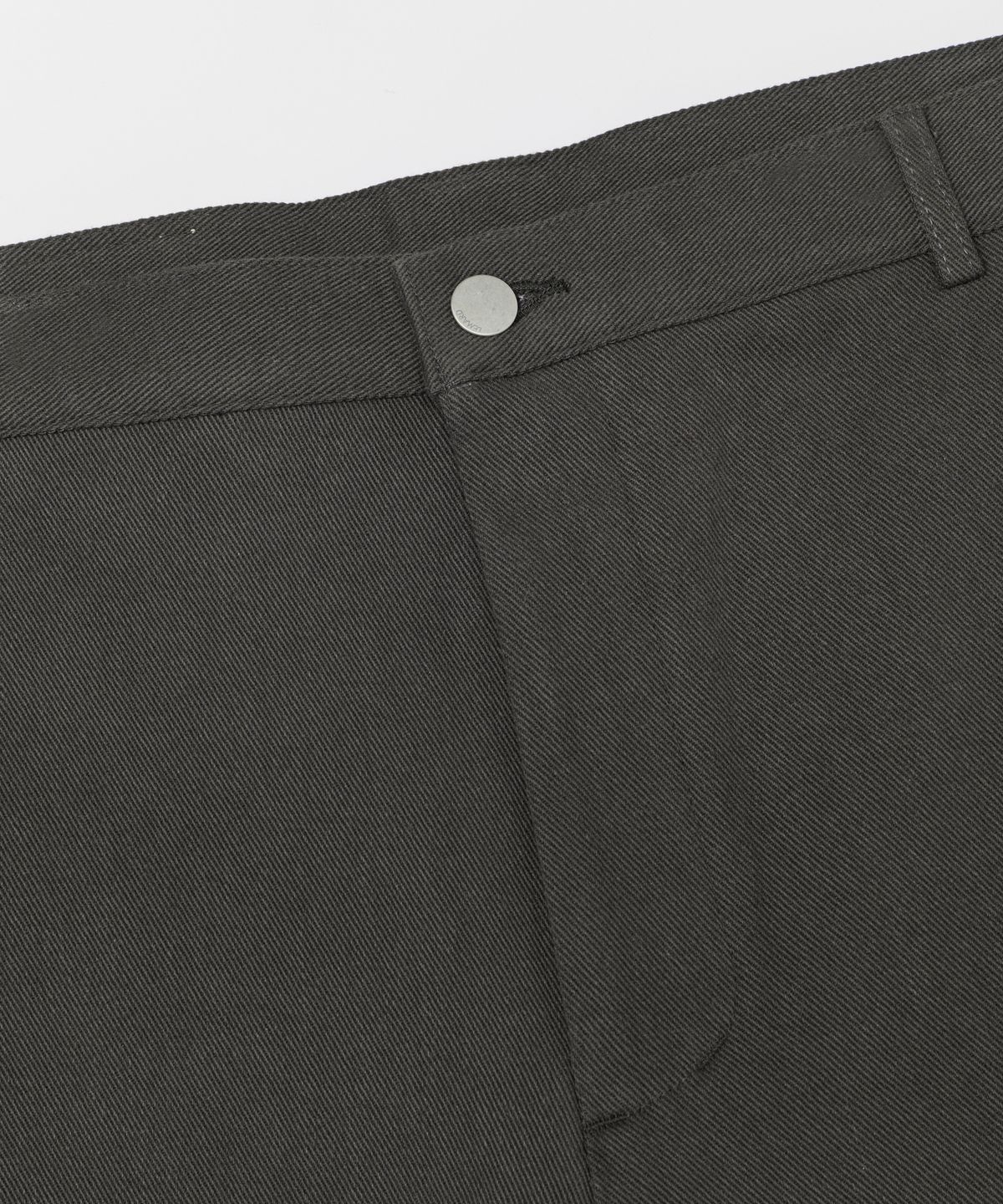 르마드(LEMARD) 와이드 벌룬 원턱 코튼팬츠 - 다크브라운
