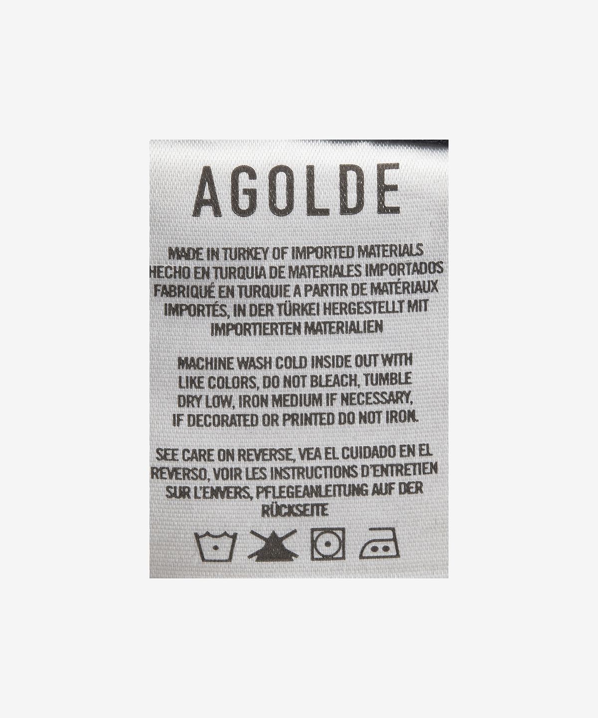 에이골디(AGOLDE) 아이라 하이라이즈 스트레이트 데님 쇼츠 팬츠 - 블랙 / A90261157PULSE