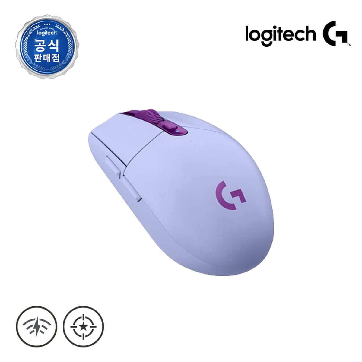 로지텍(LOGITECH) 로지텍코리아 공식 G304 LIGHTSPEED WIRELESS 무선 게이밍 마우스