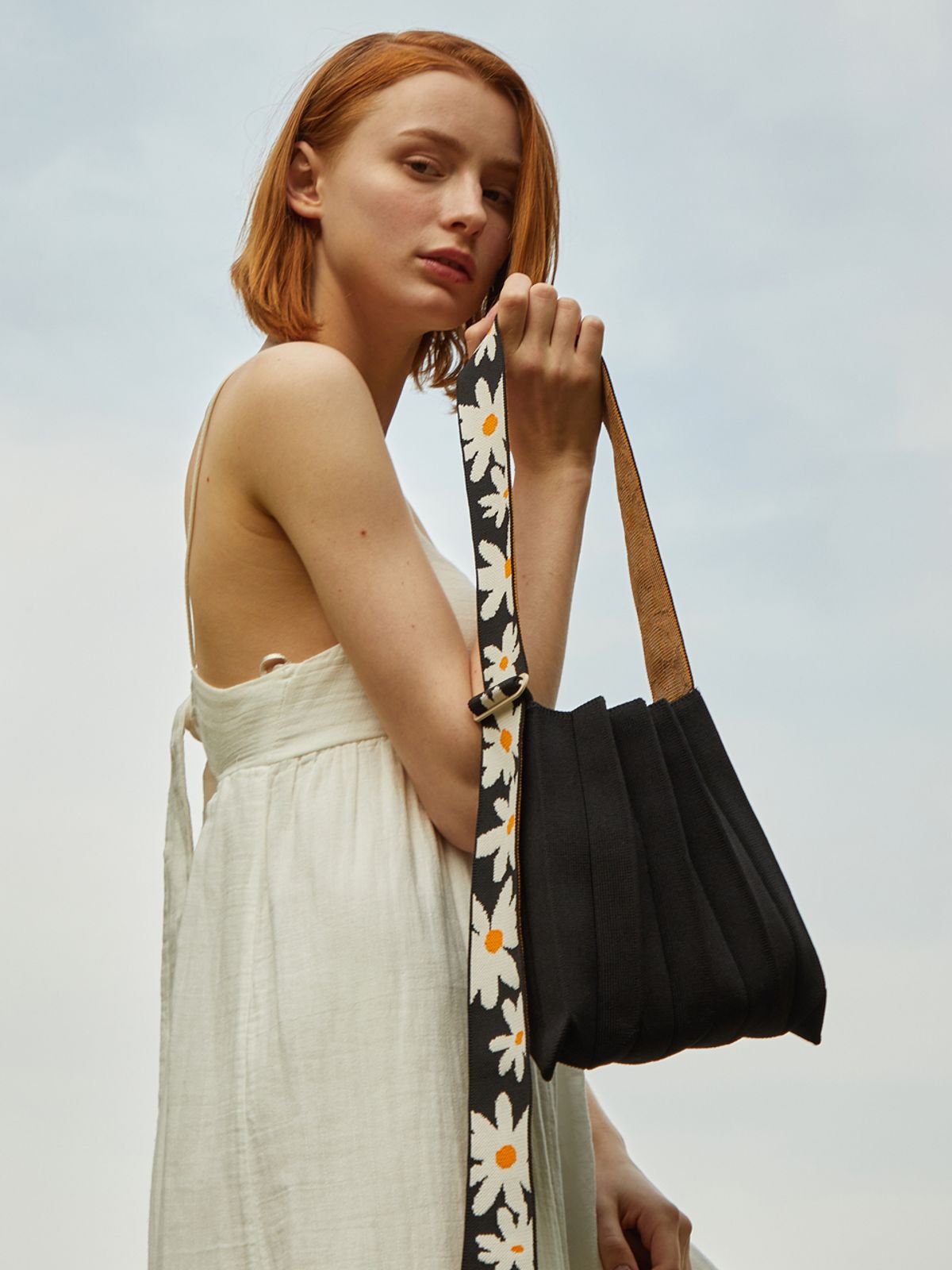조셉앤스테이시(JOSEPH&STACEY) Lucky Pleats Knit Daisy Wing (ALL)