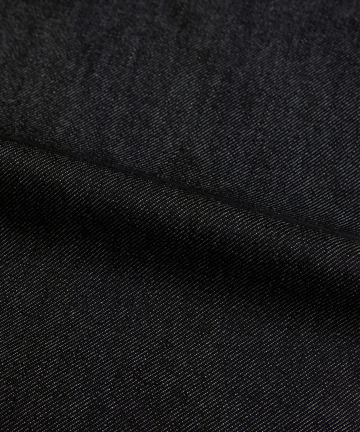 웨스트 그랜드 블러바드(WEST GRAND BOULEVARD) 세미와이드 생지 데님 팬츠 BLACK INDIGO