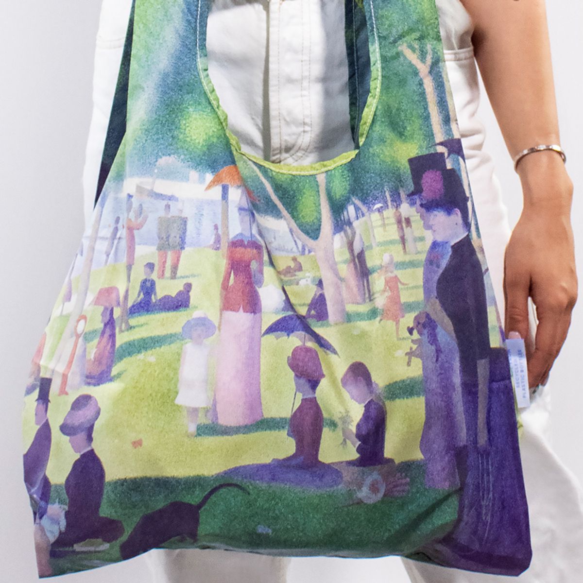 카인드백 런던(KIND BAG LONDON) 뮤지엄콜렉션 조르즈 쇠라 리유저블 미디엄