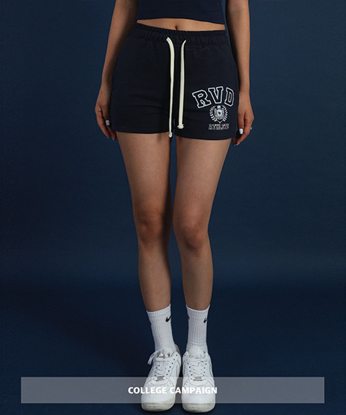 알브이디(RVD) (College Campaign)핫팬츠 (예일네이비)
