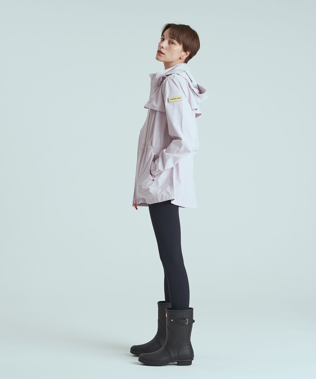 코너그린(CORNER GREEN) 버디 우먼 골프 레인자켓 [라일락] WGJ2LIL