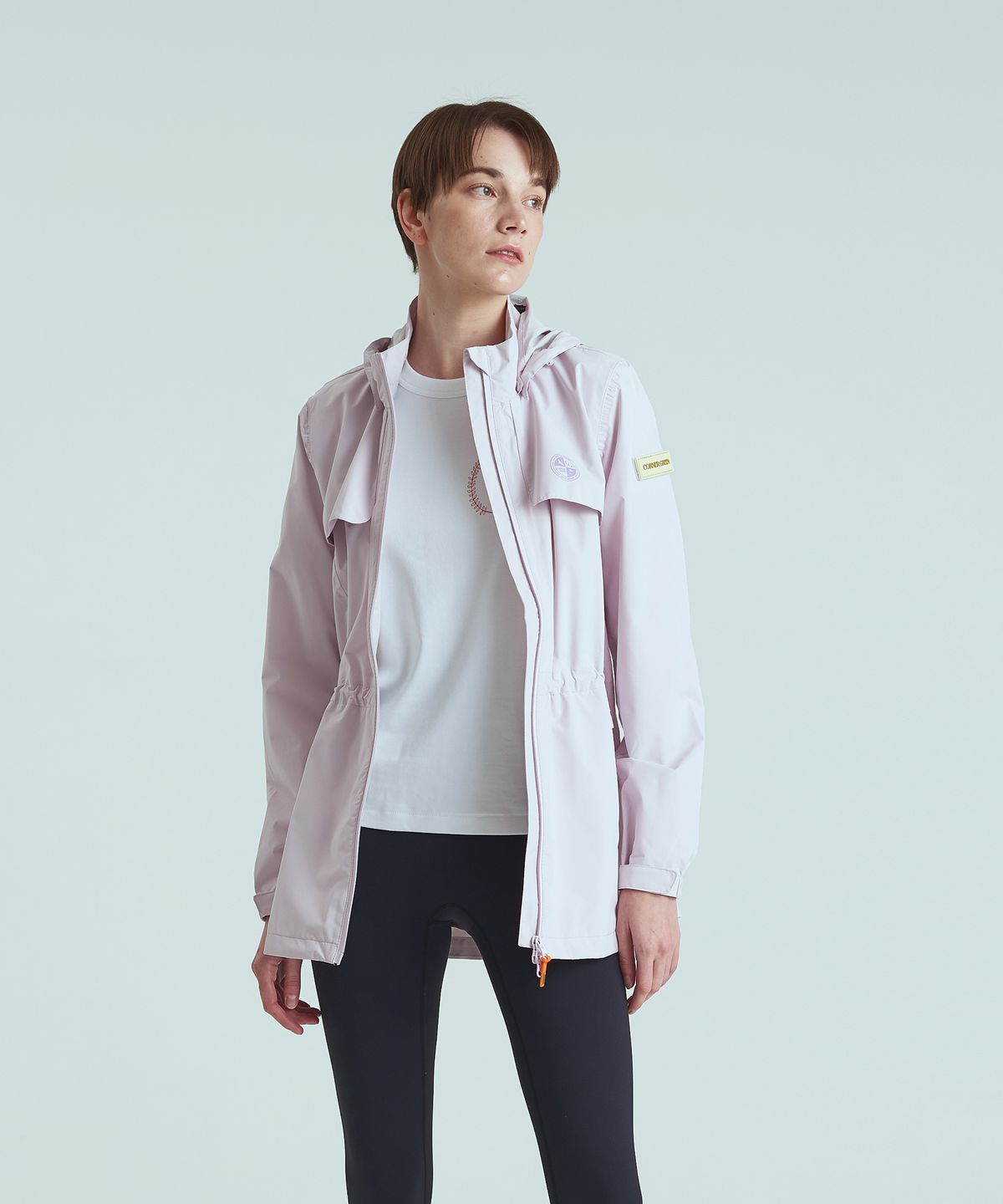 코너그린(CORNER GREEN) 버디 우먼 골프 레인자켓 [라일락] WGJ2LIL