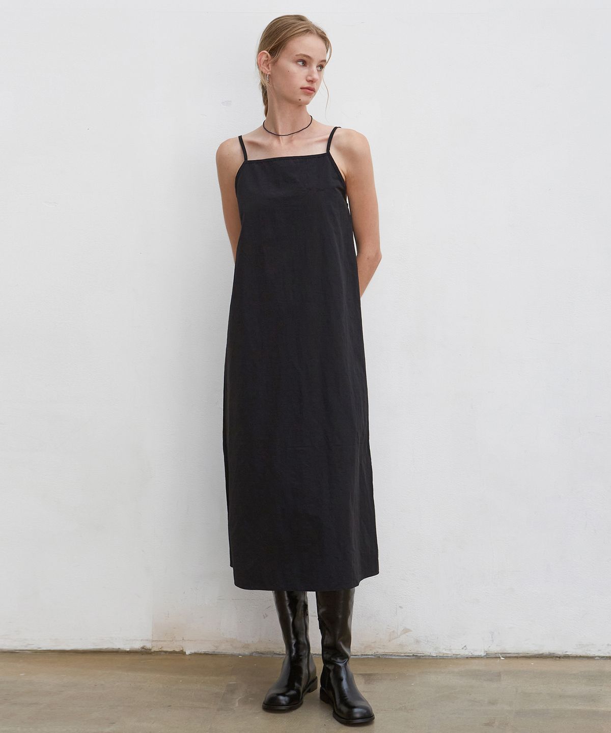 닉앤니콜(NICK&NICOLE) MOOD SLEEVELESS LONG DRESS_4 COLOR