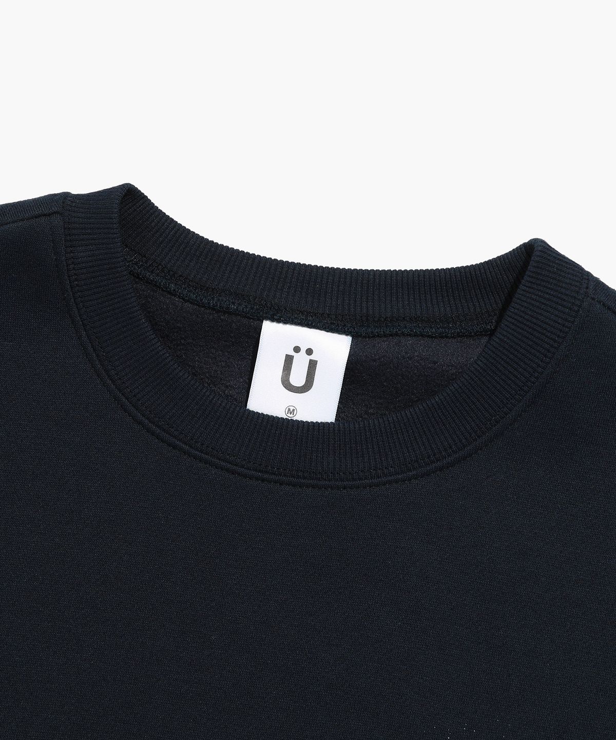 이스트쿤스트(ISTKUNST) BEAR&SMILEY SWEATSHIRTS_NAVY(IK2CFMM441A)