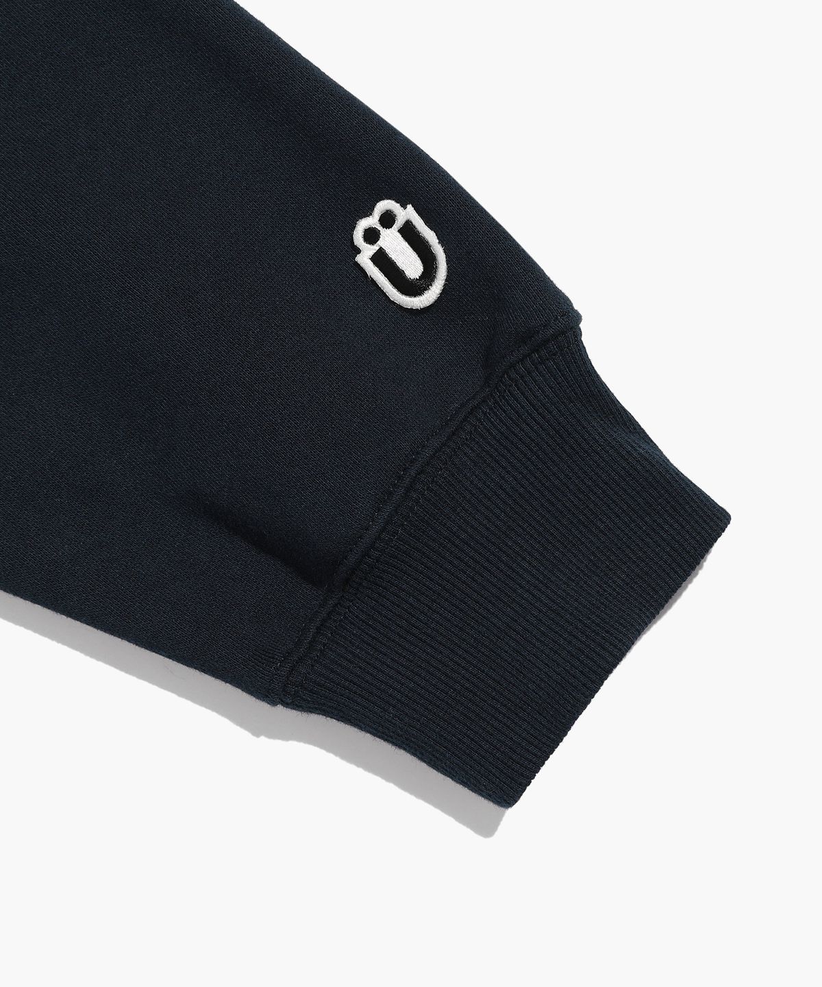 이스트쿤스트(ISTKUNST) BEAR&SMILEY SWEATSHIRTS_NAVY(IK2CFMM441A)
