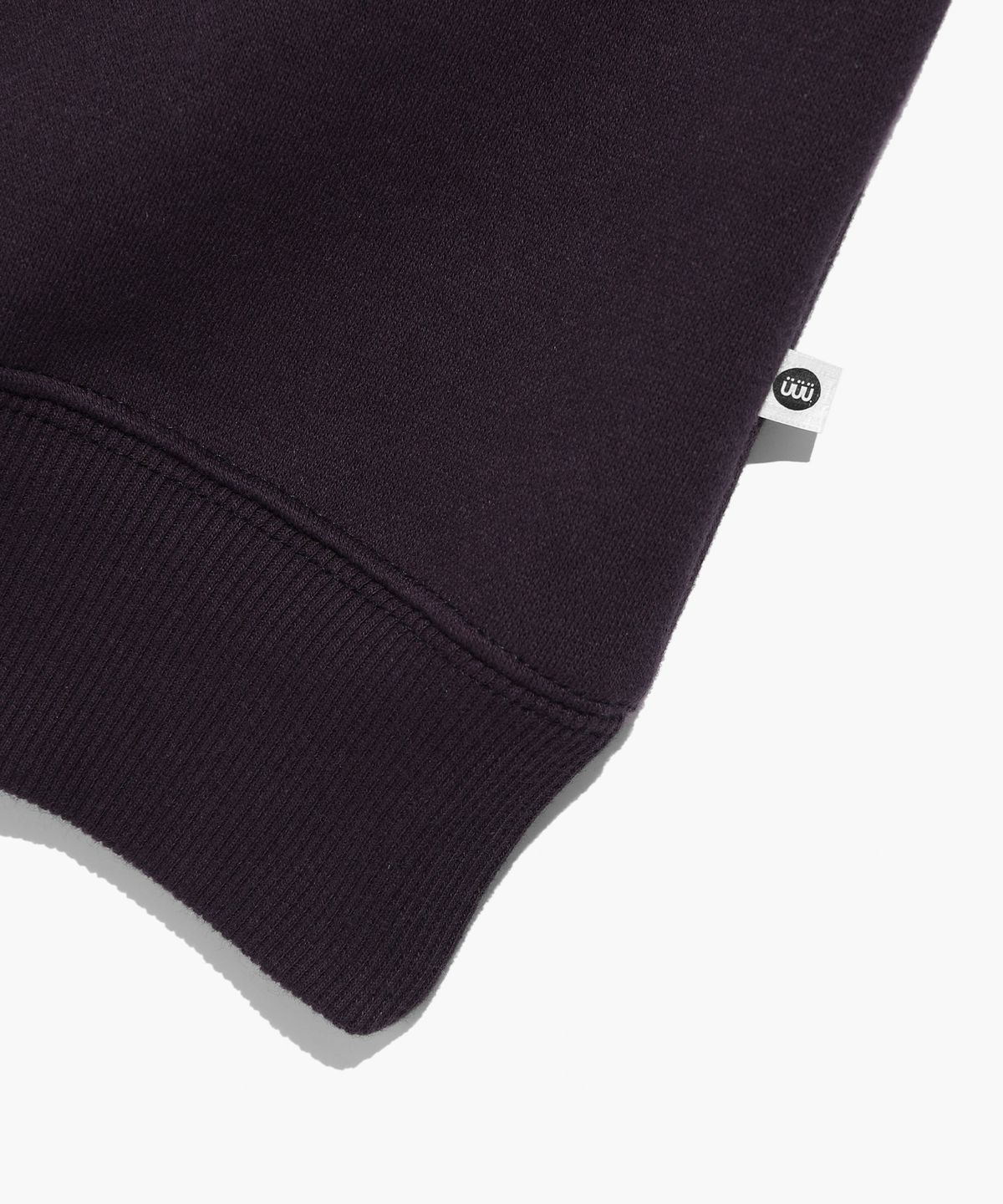 이스트쿤스트(ISTKUNST) BEAR&SMILEY SWEATSHIRTS_DARK PURPLE(IK2CFMM441A)