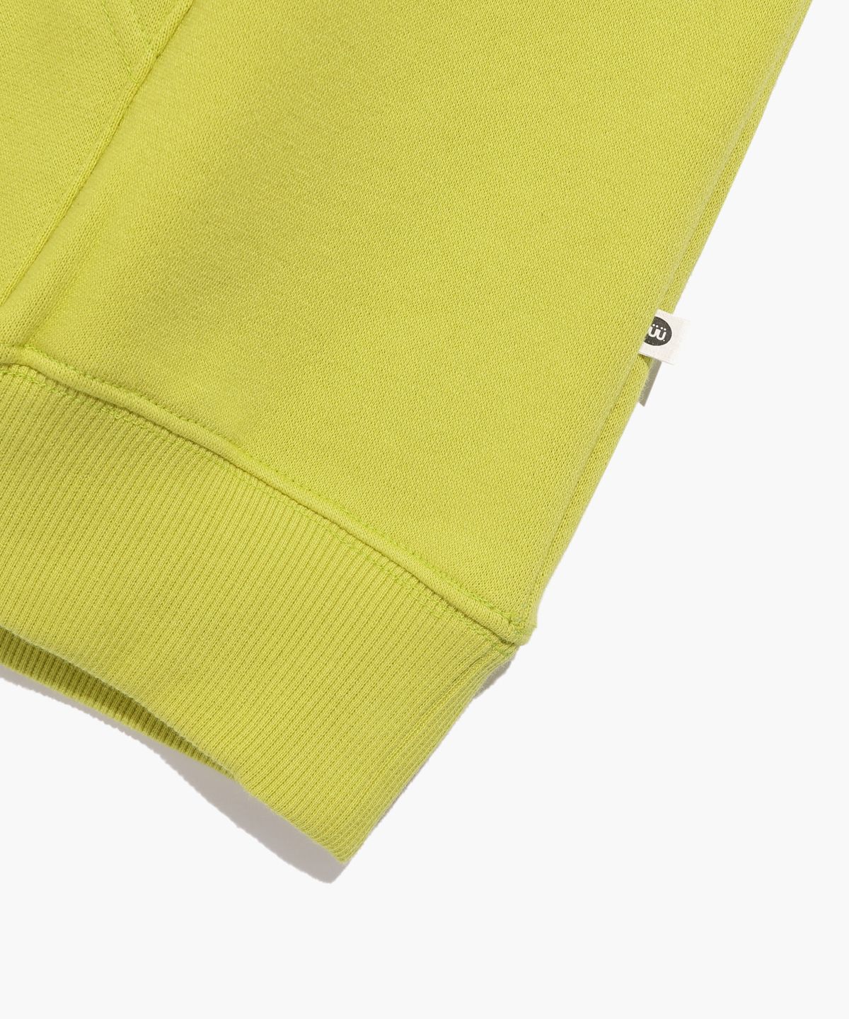 이스트쿤스트(ISTKUNST) LOGO&SMILEY HOODIE_LIME(IK2CFMM400A)