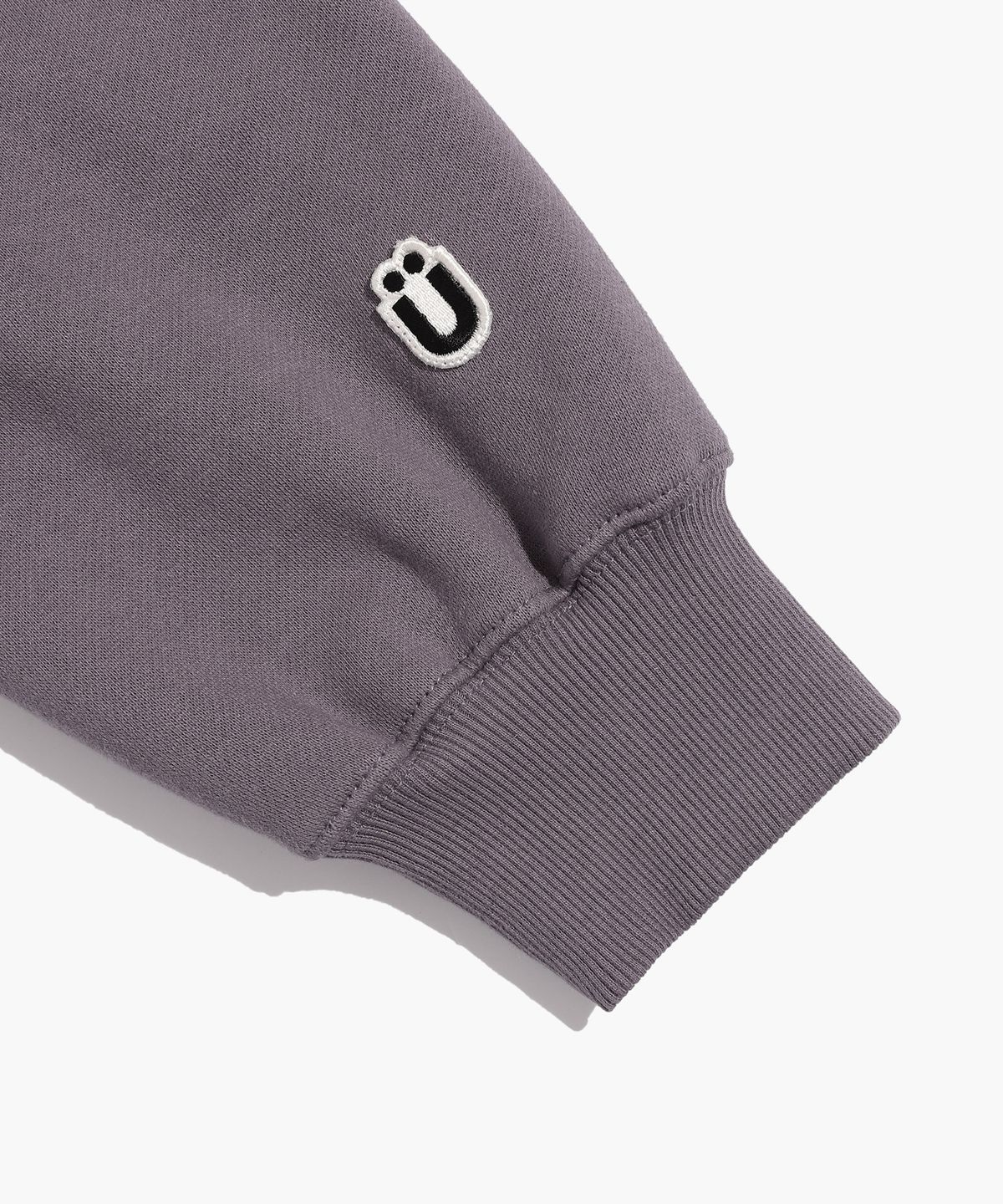 이스트쿤스트(ISTKUNST) BEAR&SMILEY HOODIE_PURPLE(IK2CFMM401A)