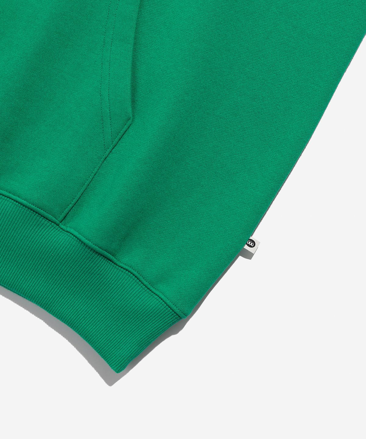 이스트쿤스트(ISTKUNST) UUU OVAL LOGO HOODIE_GREEN(IK2CFMM413A)