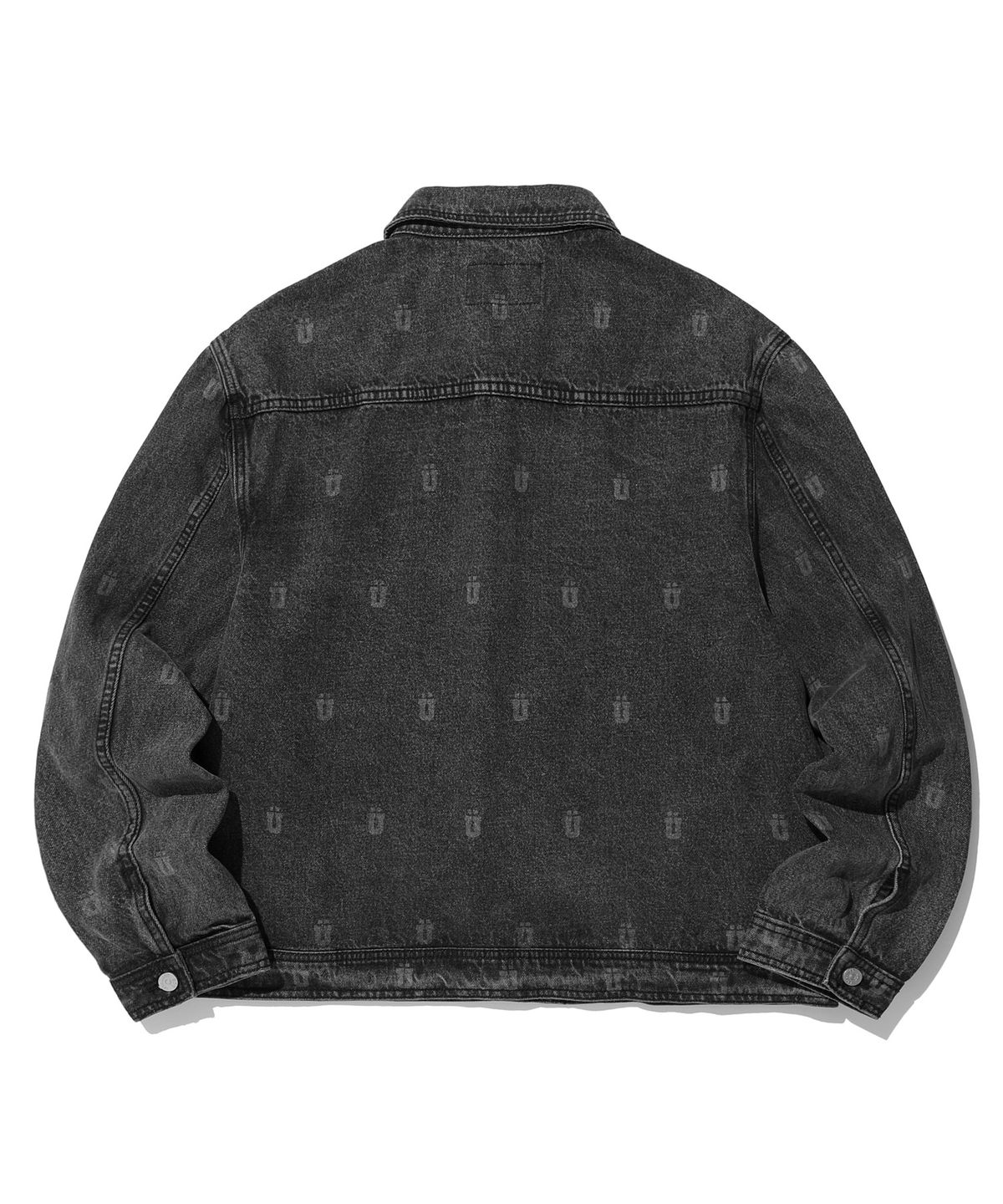 이스트쿤스트(ISTKUNST) UUU DENIM JACKET_BLACK(IK2CFMJ240A)