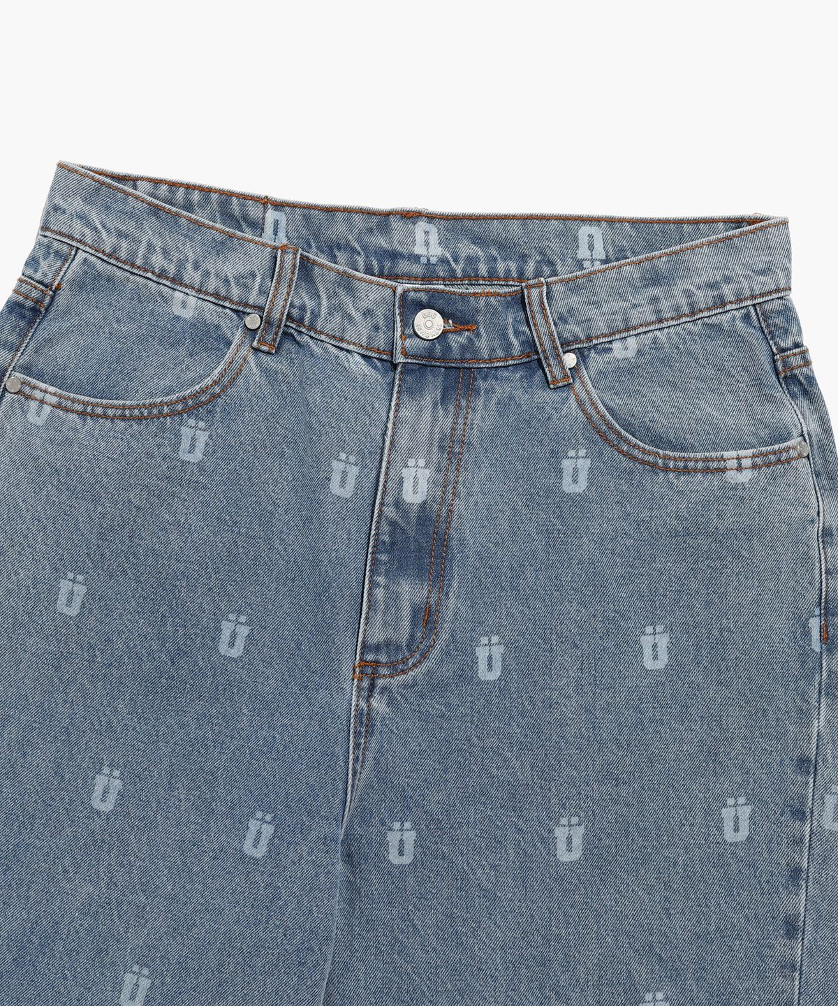 이스트쿤스트(ISTKUNST) UUU DENIM PANTS_BLUE(IK2CFMD110A)