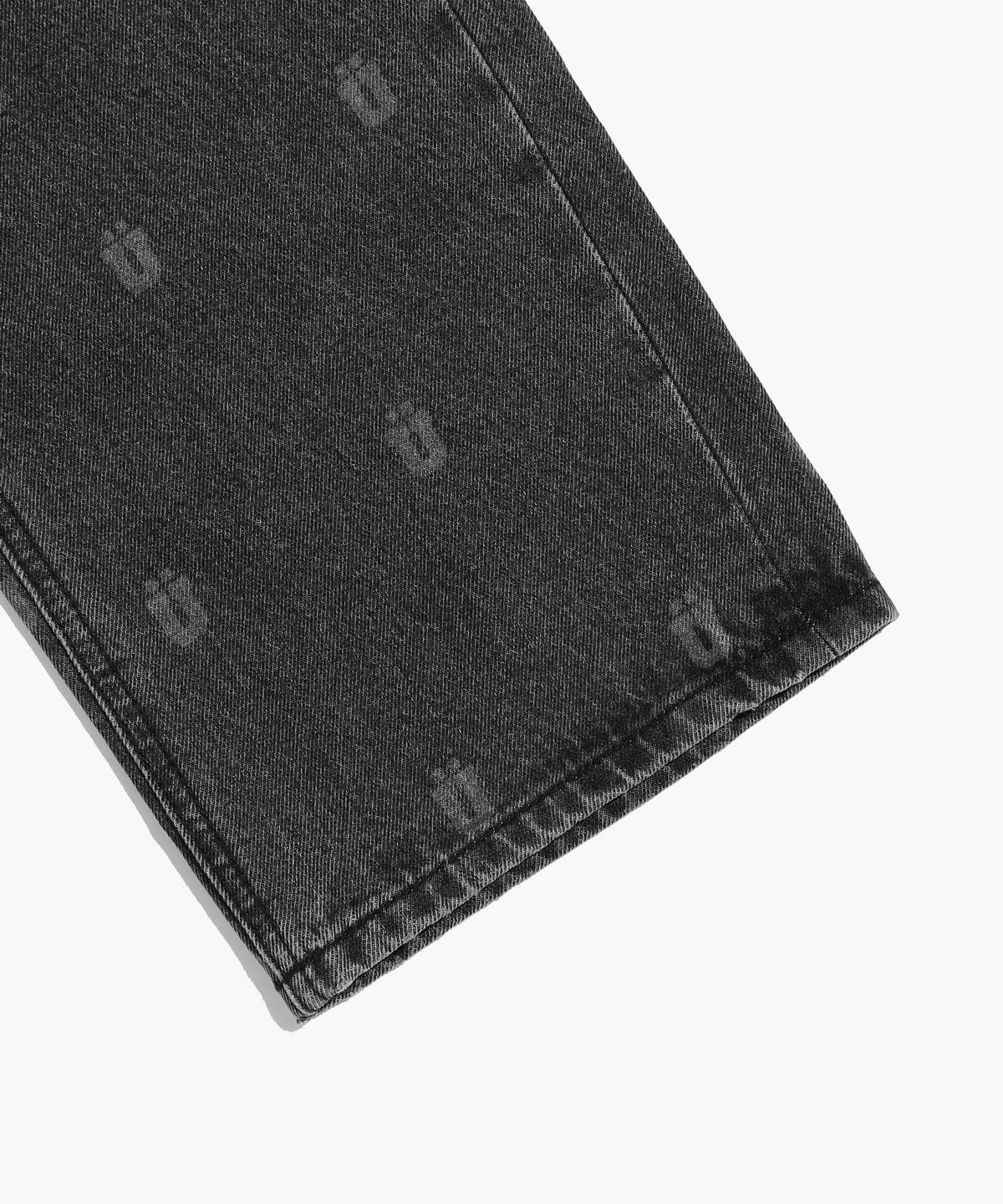 이스트쿤스트(ISTKUNST) UUU DENIM PANTS_BLACK(IK2CFMD110A)