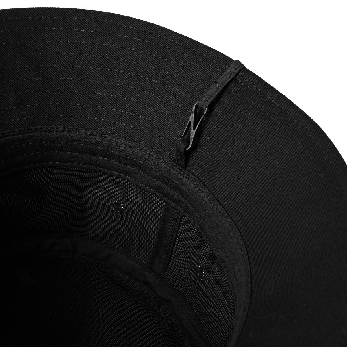 컨티먼트(CONTEMENT) LOGO BUCKET HAT_BLACK