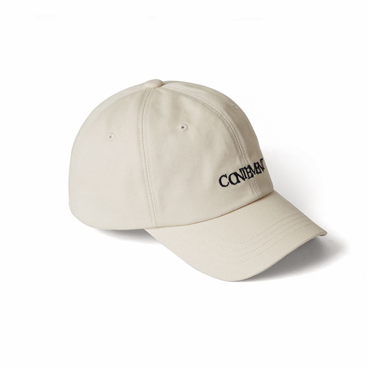 컨티먼트(CONTEMENT) SIGNATURE LOGO CAP_LIGHT BEIGE