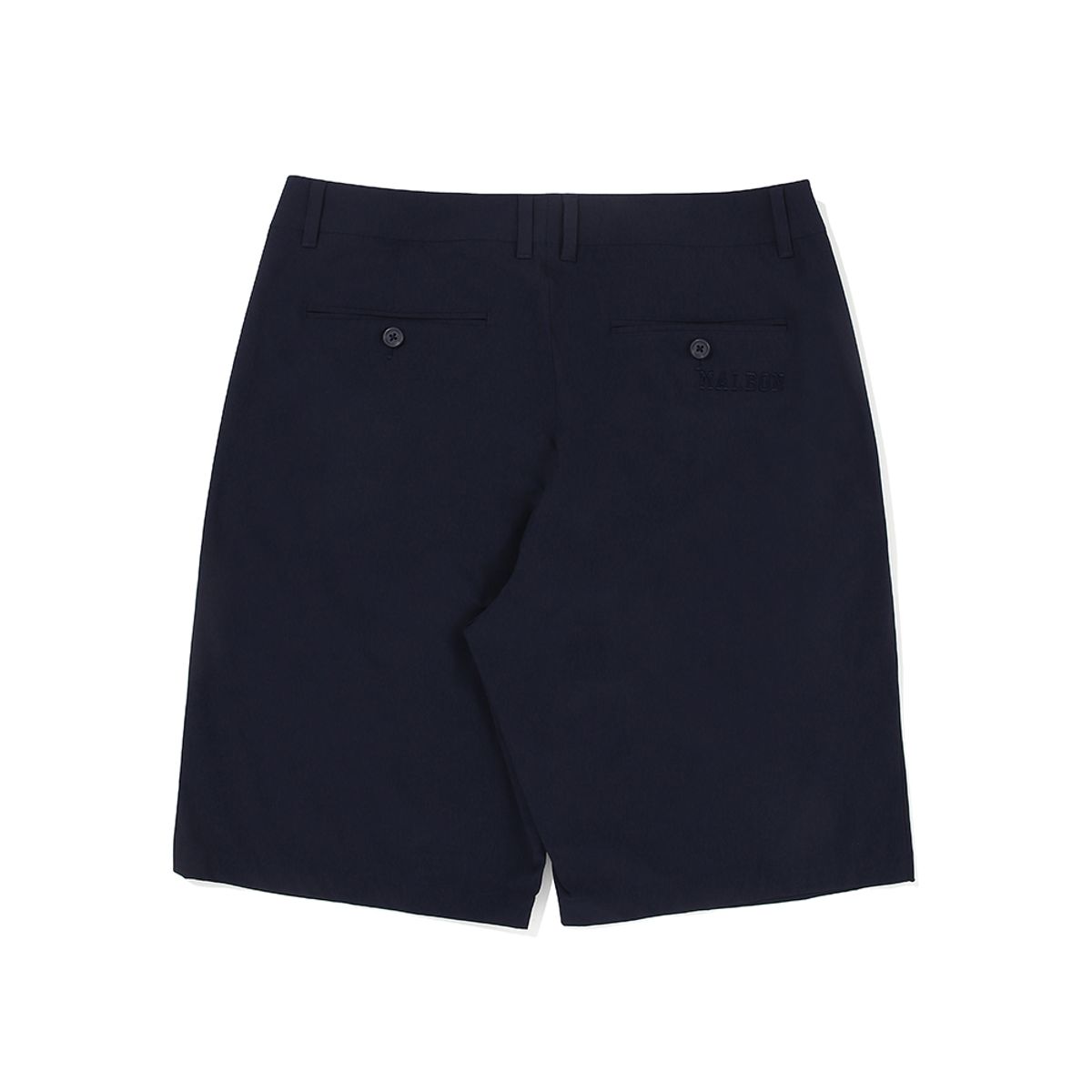 말본 골프(MALBON GOLF) 말본 핀턱 숏팬츠 NAVY (MAN)
