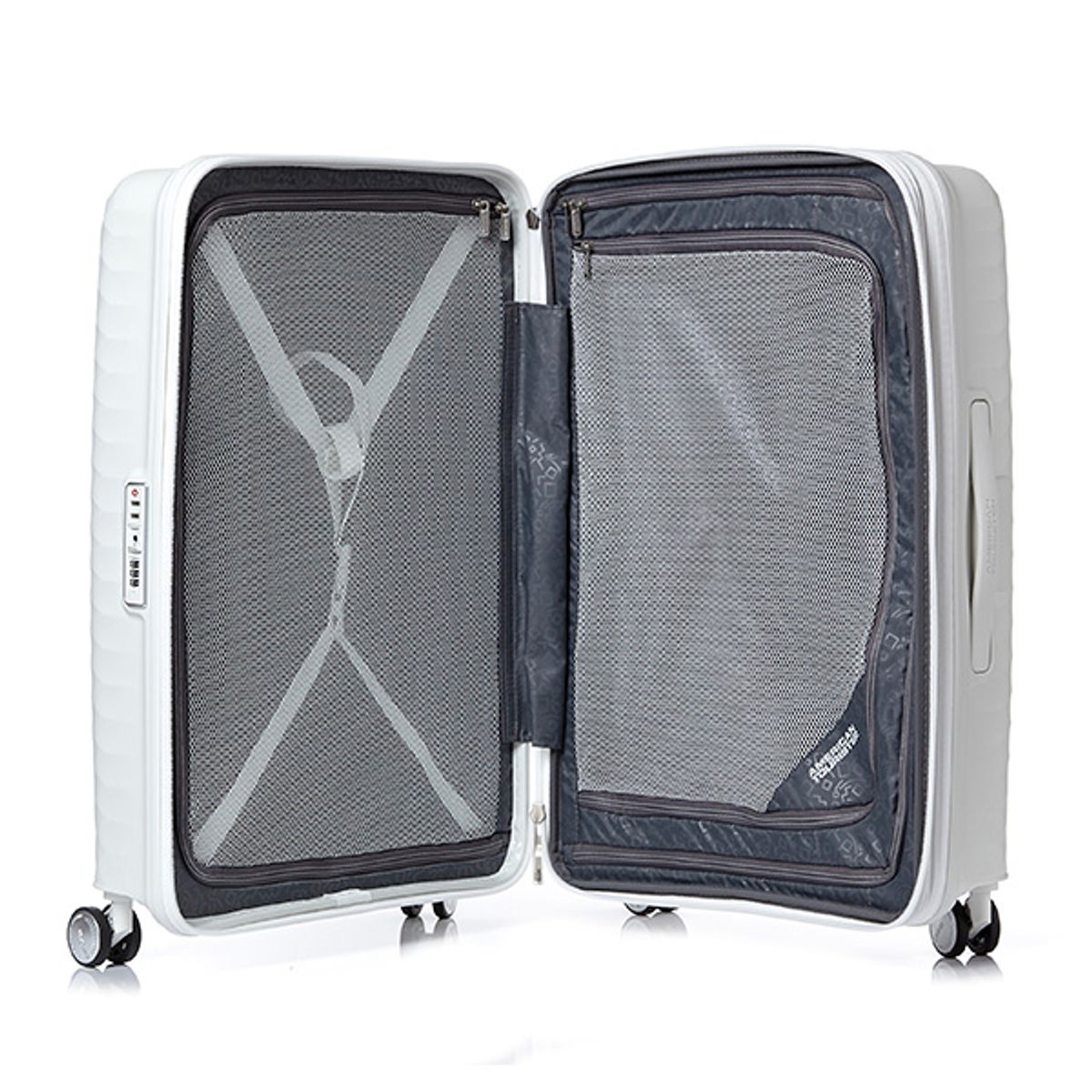 아메리칸투어리스터(AMERICAN TOURISTER) SQUASEM 캐리어 66/24 EXP TSA V2 OFF WHITE QJ235006