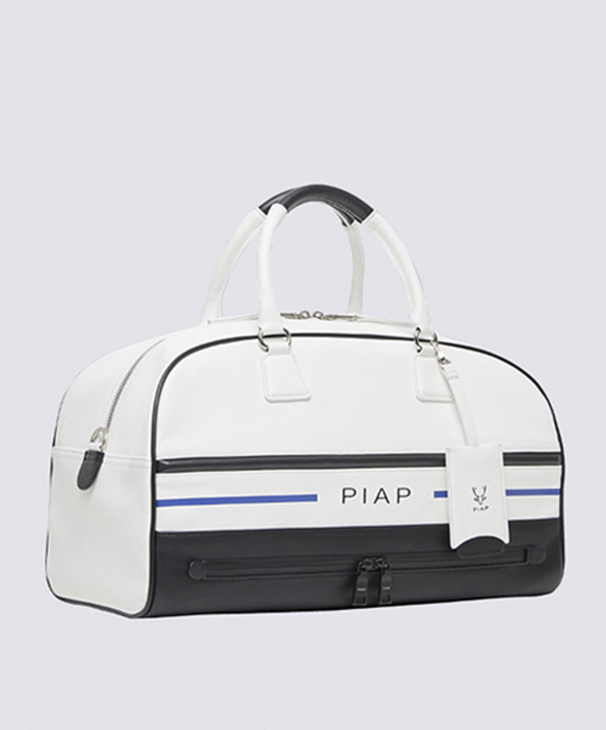 피아쁘(PIAP) 라리마 클래식 보스턴백 화이트