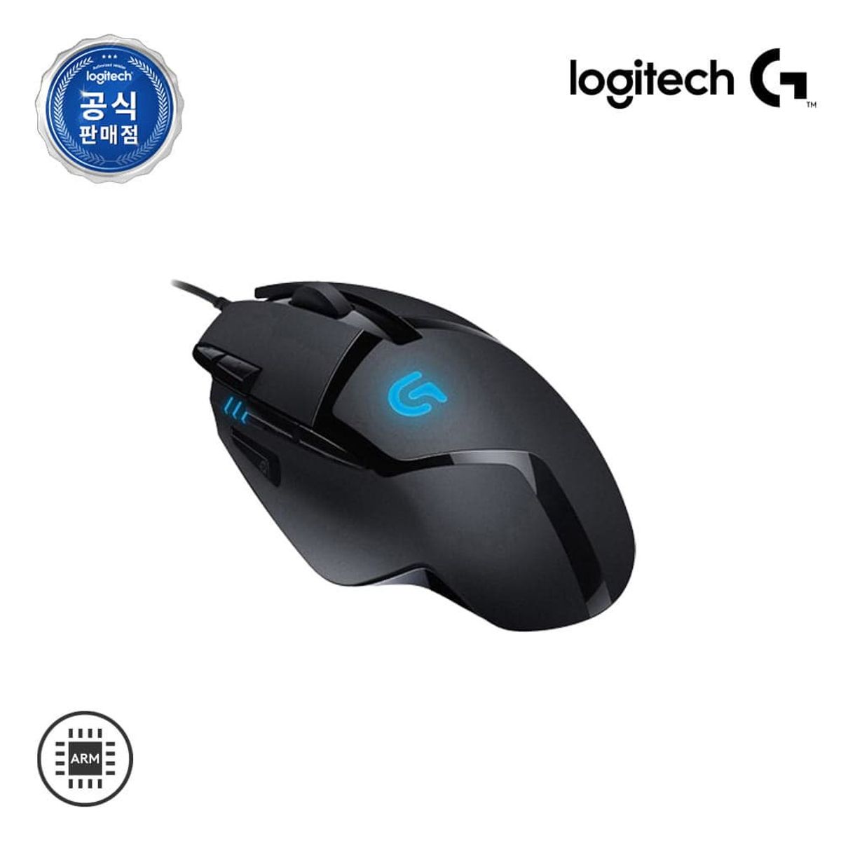 로지텍(LOGITECH) 로지텍코리아 G402 Hyperion Fury Gaming 마우스 8버튼