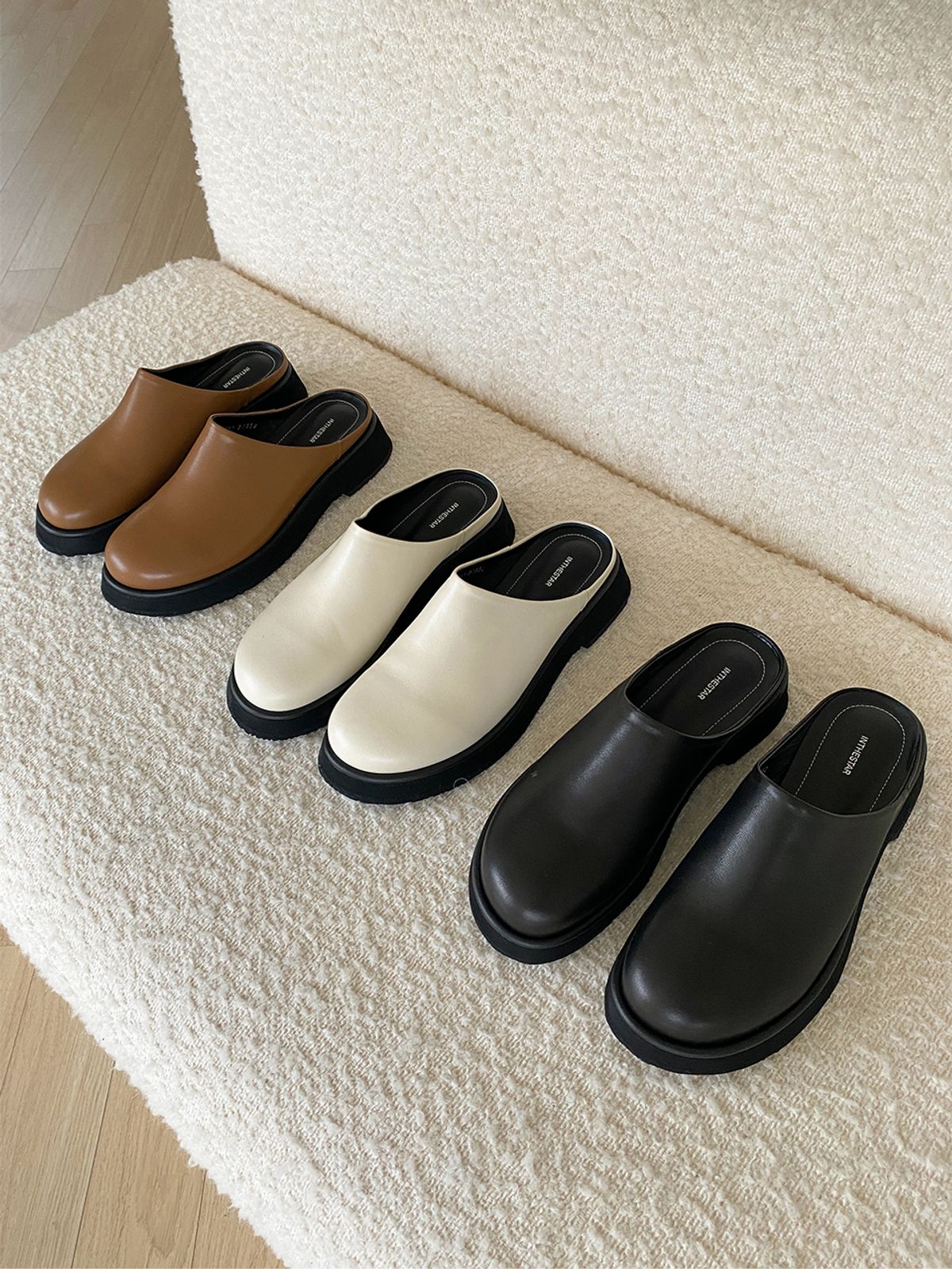 인더스타(INTHESTAR) IS_221380 Platform Mule (3COLORS)