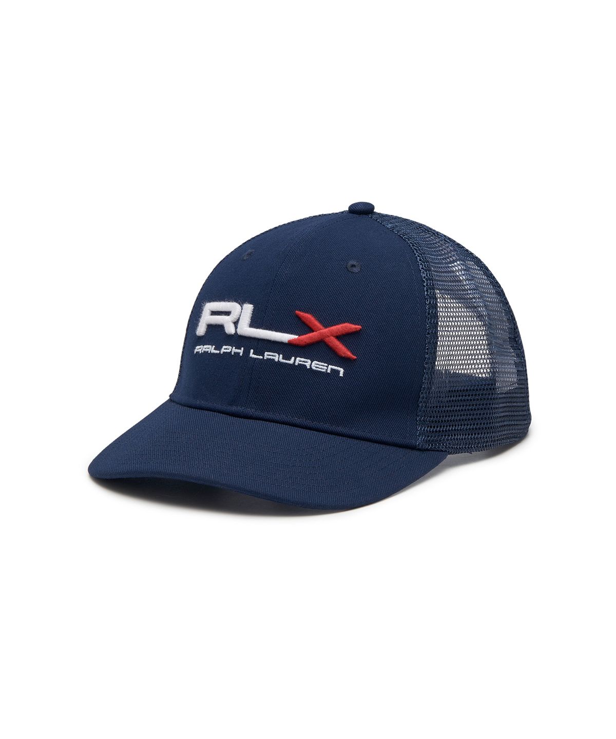 폴로 랄프 로렌 골프(POLO RALPH LAUREN GOLF) 하이 크라운 트러커 캡 - 네이비