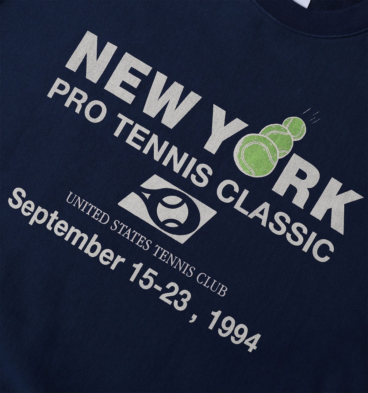 아웃스탠딩(OUTSTANDING) V.S.C SWEAT(PRO TENNIS)_NAVY