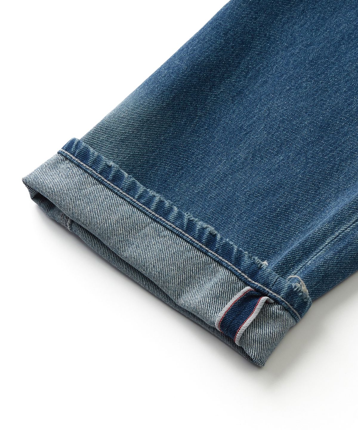 라모랭(RAMOLIN) Recycle Savage Denim Pants Middle Blue