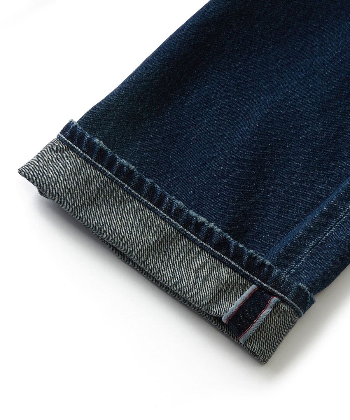 라모랭(RAMOLIN) Recycle Savage Denim Pants Deep Blue