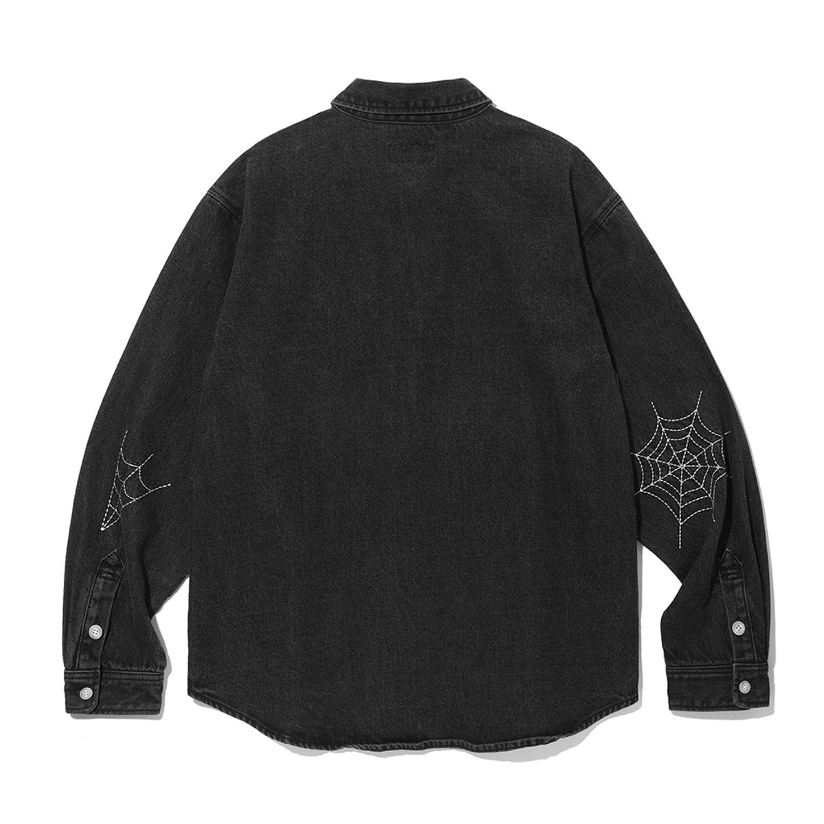 마하그리드(MAHAGRID) WEB DENIM SHIRT JACKET CHARCOAL(MG2CFMD110A)