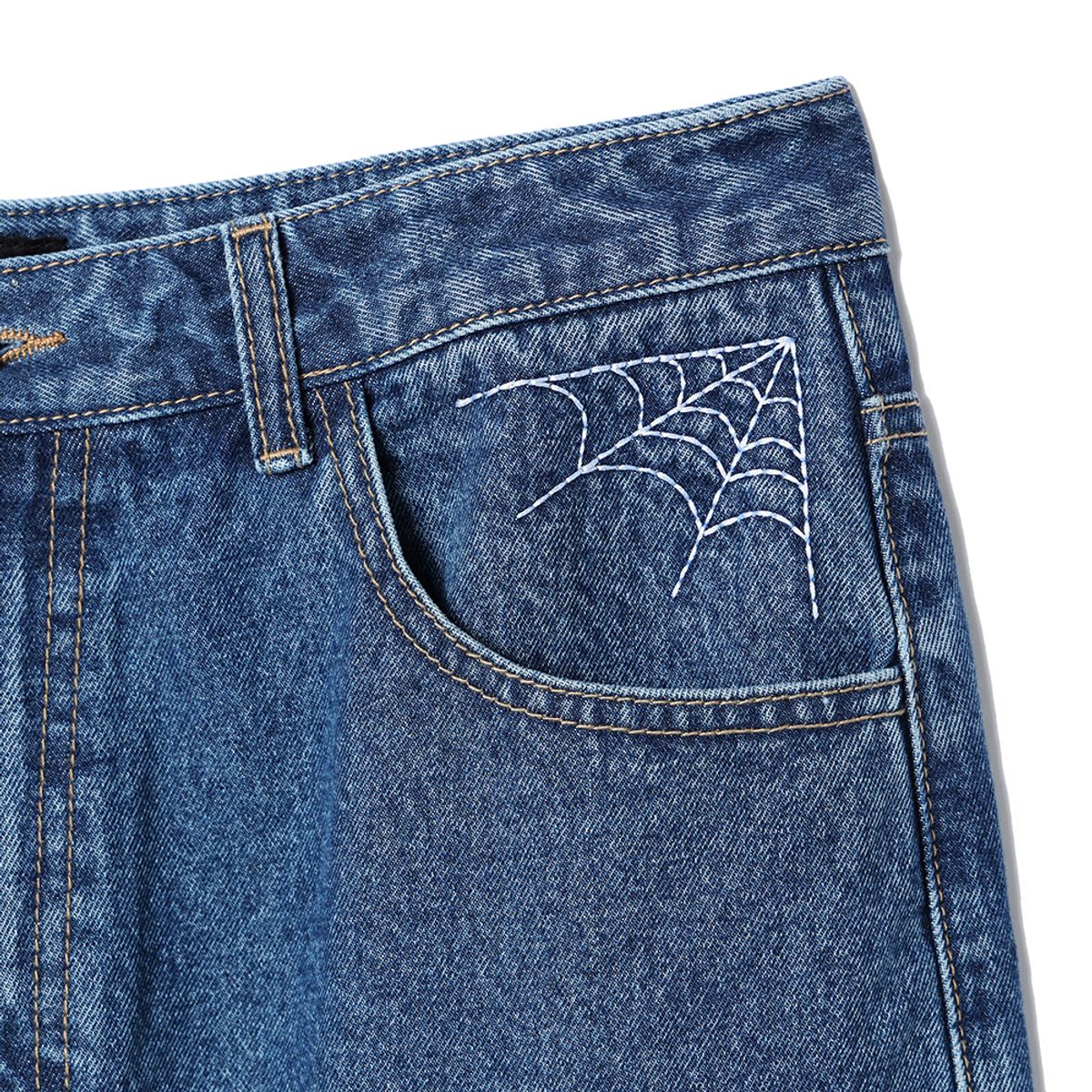 마하그리드(MAHAGRID) WEB DENIM PANT BLUE(MG2CFMD111A)