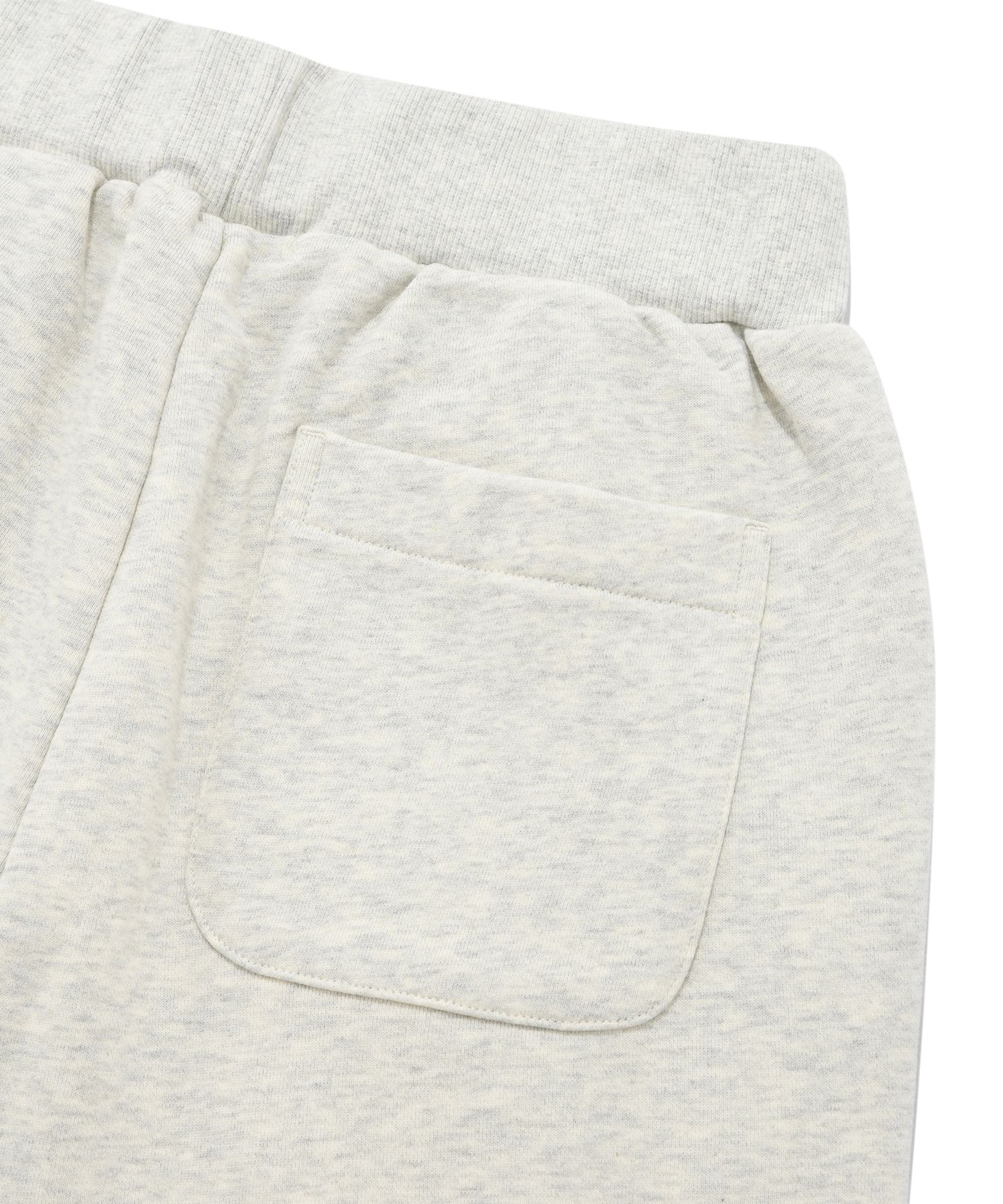 ボトムスその他 Fallett Brush logo one-tuck wide sweatpants oatmeal FA2203PT MUSINSA | FALLETT Brushed logo One-tuck Wide-fit sweatpants