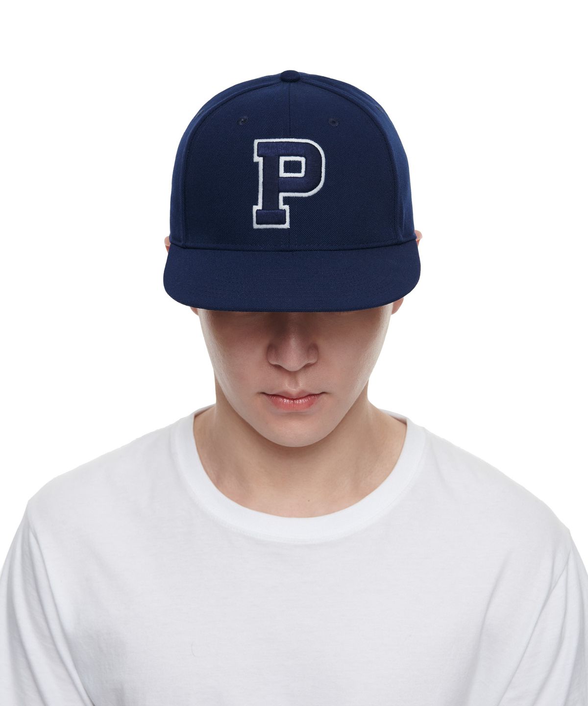 폴로 랄프 로렌(POLO RALPH LAUREN) 트윌 하이 크라운 볼 캡 - 네이비