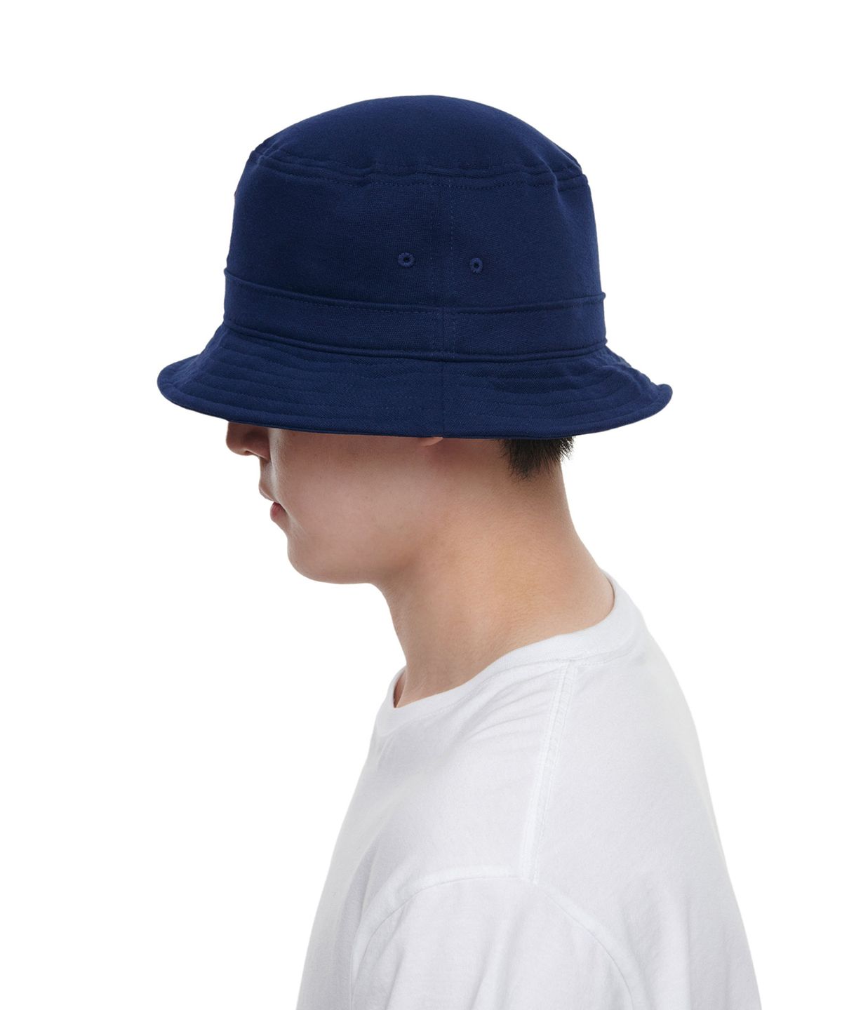 폴로 랄프 로렌(POLO RALPH LAUREN) 코튼 블렌드 플리스 버킷 햇 - 네이비