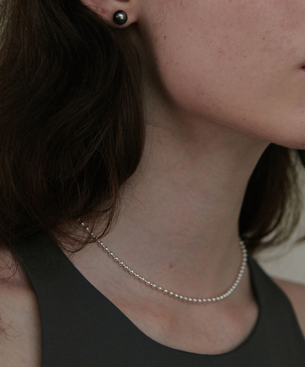 베흐트(VERTE) [925 silver] Un.silver.150 / mini corde necklace