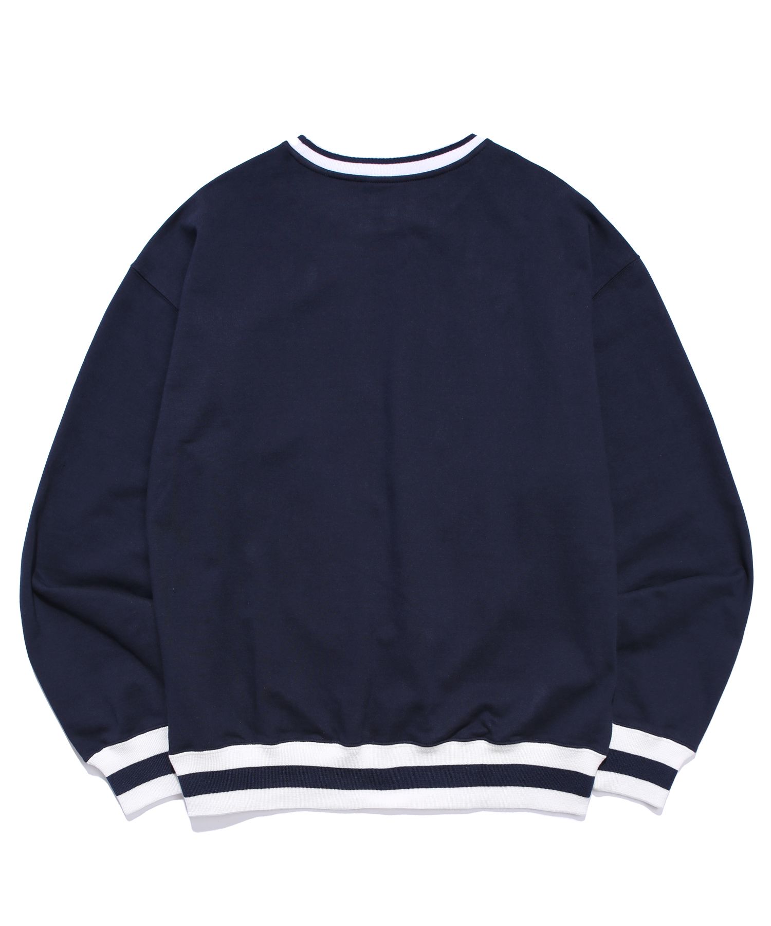 [ YALE ]★ 2 TONE ARCH CREWNECK MUSINSA | YALE 2 TONE ARCH CREWNECK NAVY / STRIPE