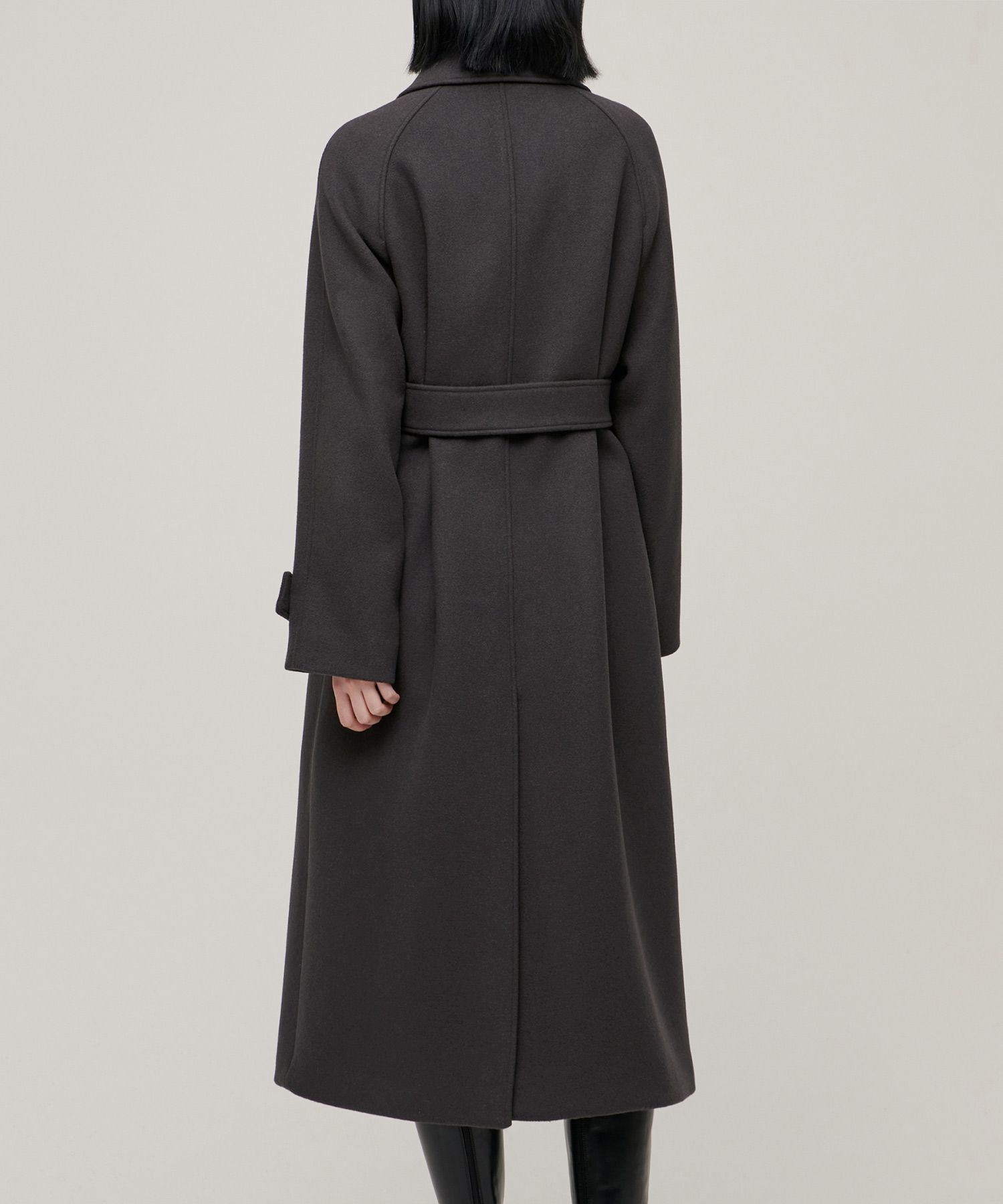コート MUSINSA STANDARD Women's Cashmere Blend Balmacan Robe Coat D MUSINSA公式 | MUSINSA STANDARD WOMAN Women's Cashmere Blend